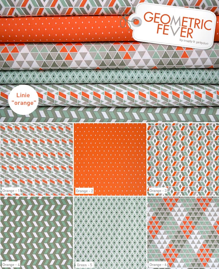 Geometric Fever Orange
