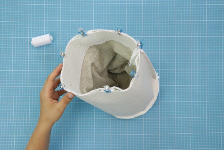 Kostenloses Schnittmuster: Mini Bucket Bag