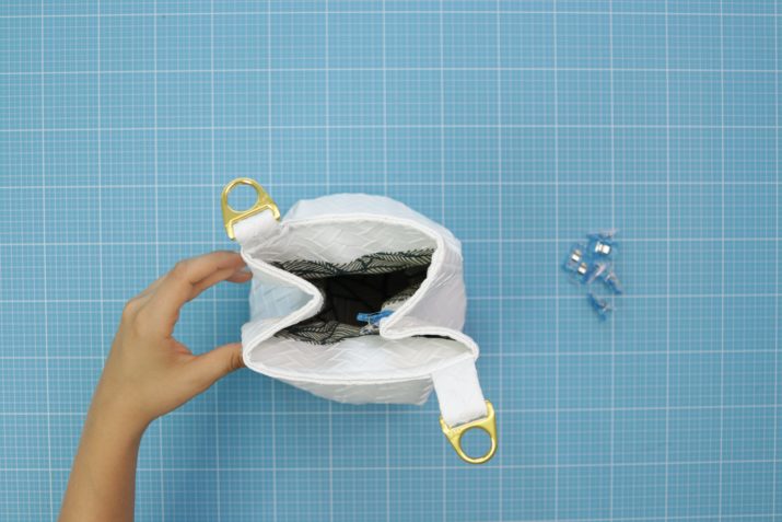 Kostenloses Schnittmuster: Mini Bucket Bag