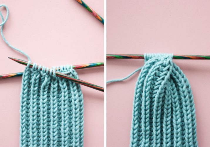 Kostenlose Strickanleitung Stirnband mit Twist