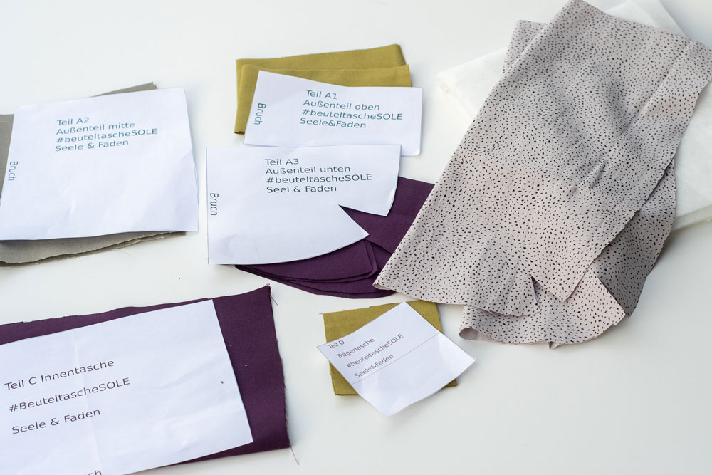 Tasche Sole nähen – Schnittmuster kostenlos