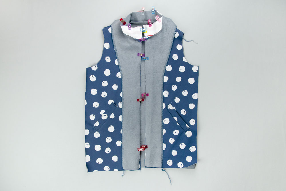 Kinder-Softshelljacke nähen – Schnittmuster kostenlos