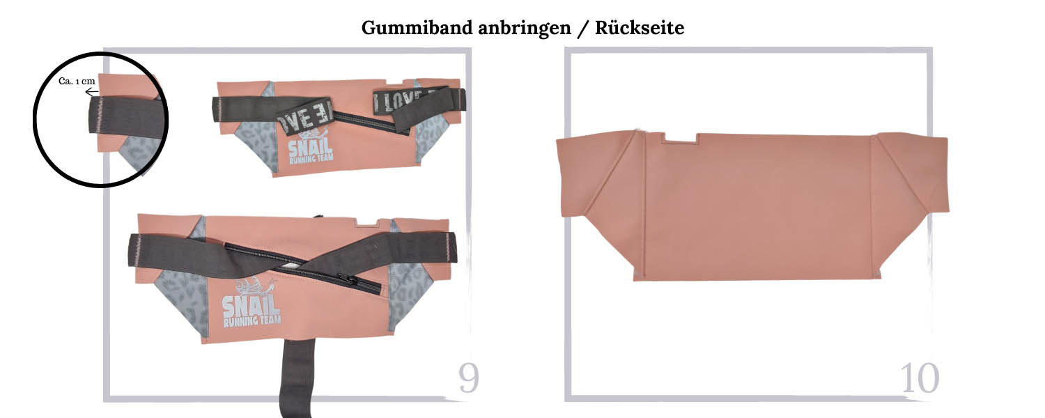 Laufgurt nähen – Schnittmuster kostenlos
