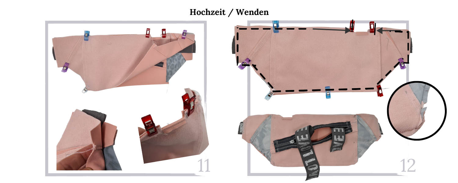 Laufgurt nähen – Schnittmuster kostenlos