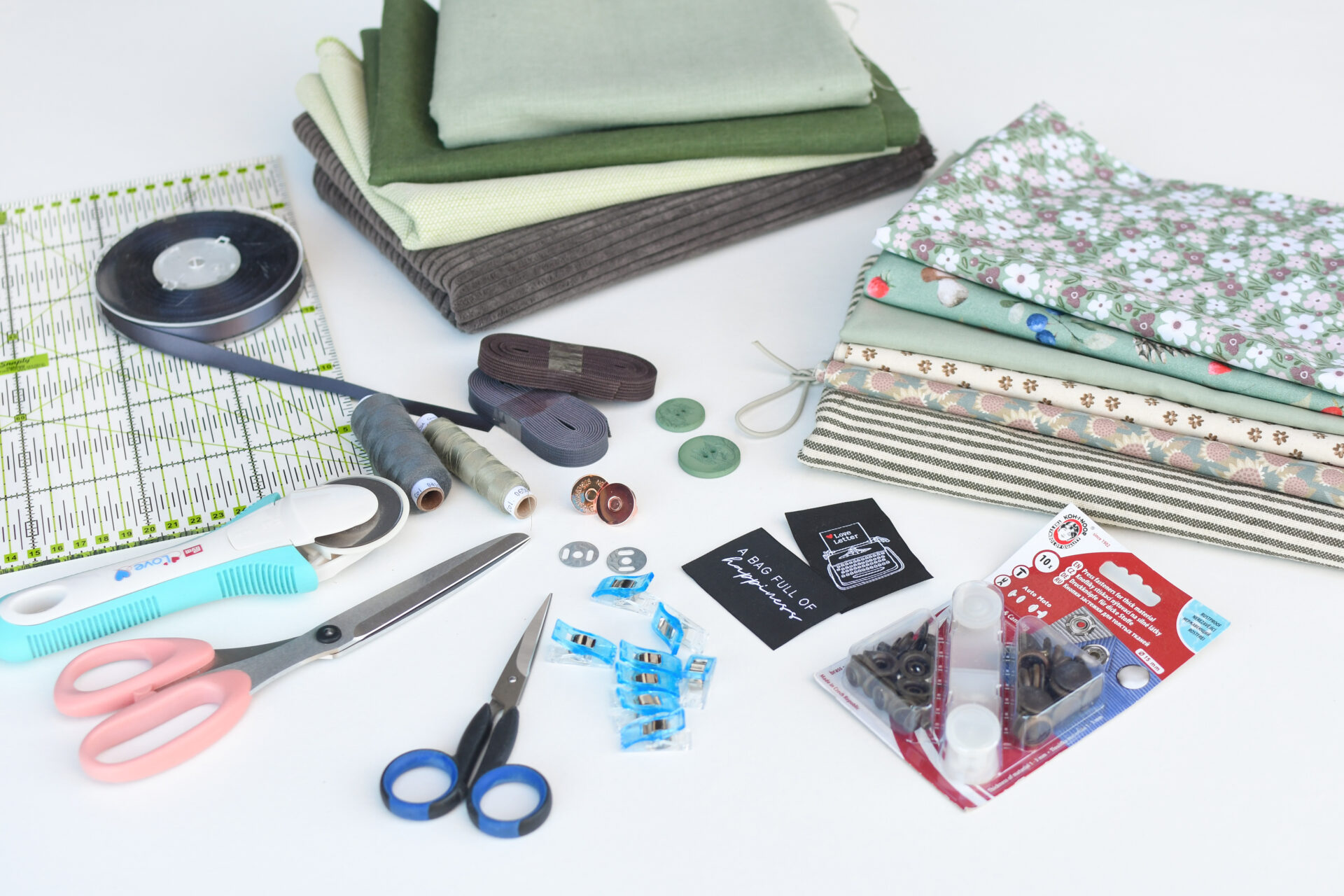 Büchertasche Beka nähen – Schnittmuster kostenlos