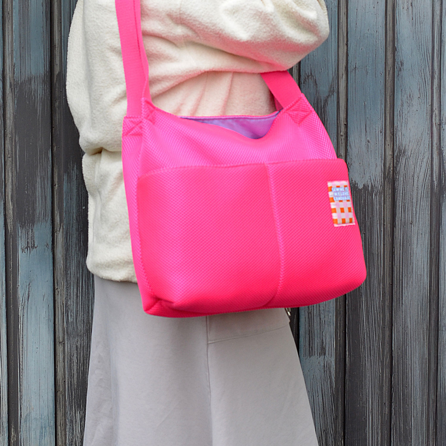 Kostenlose Nähanleitung: Shopper Fold-it
